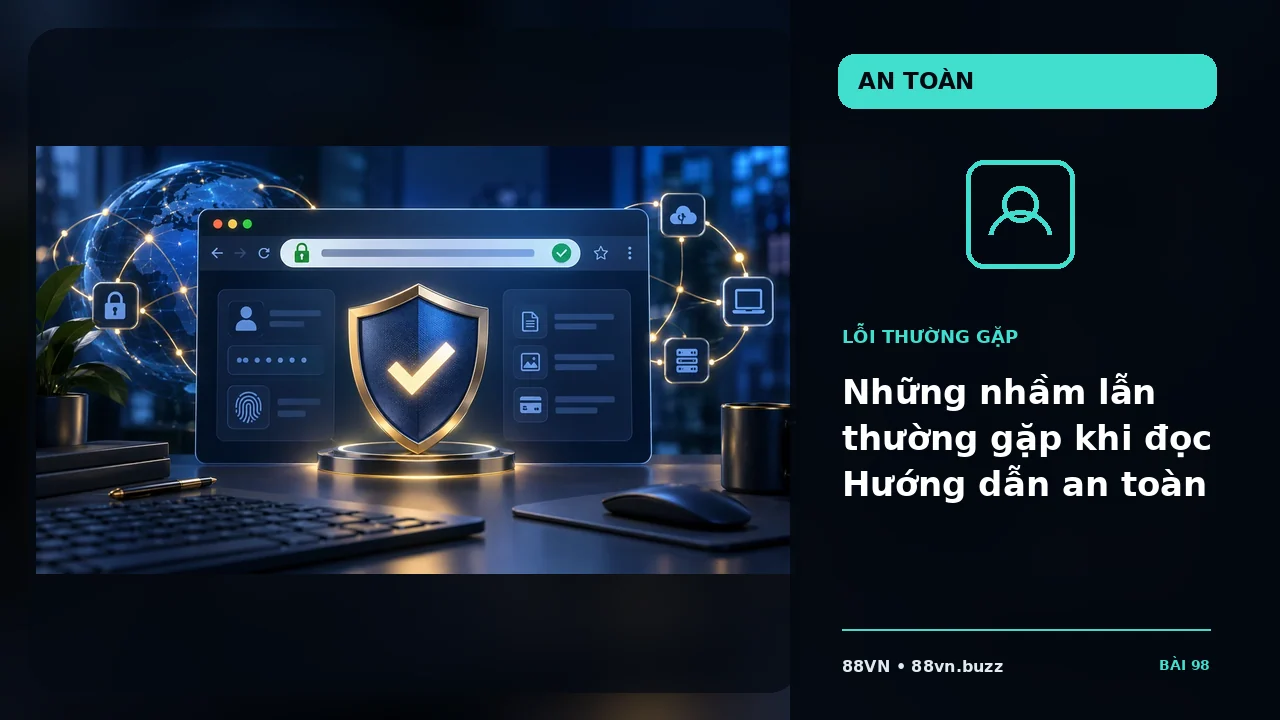 Những nhầm lẫn thường gặp khi đọc Hướng dẫn an toàn