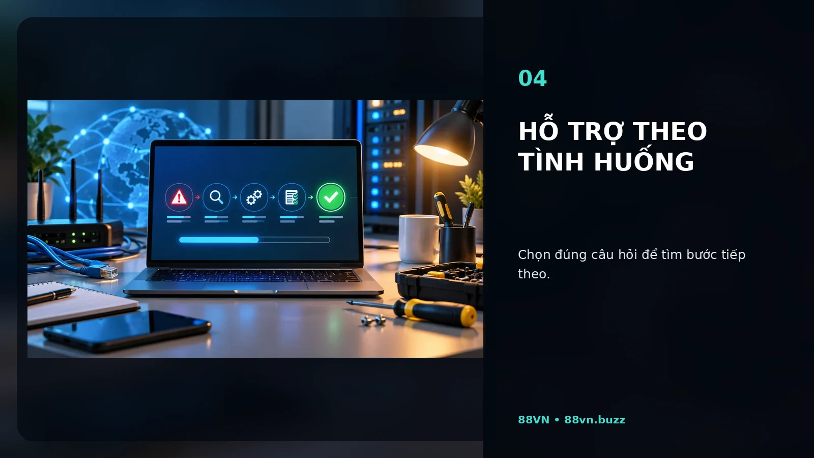 Hỗ trợ theo tình huống tại 88VN
