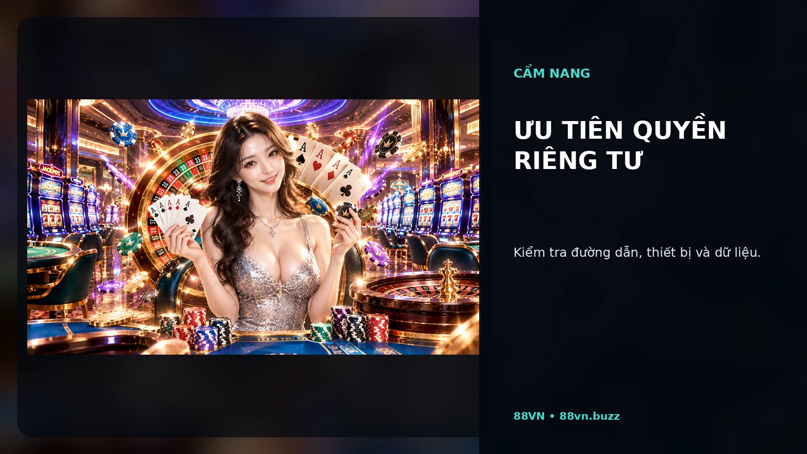 Ưu tiên quyền riêng tư tại 88VN